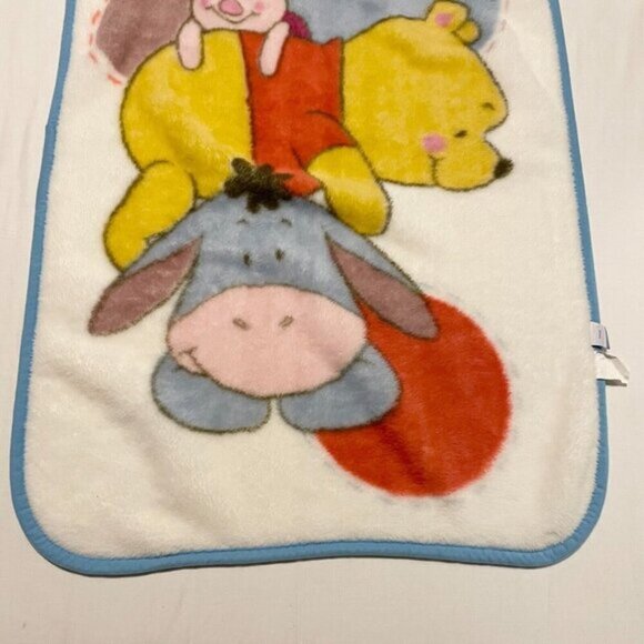 Disney Baby Winnie the Pooh Eeyore Piglet Baby Fleece Blanket 42 x 29 Inch - Picture 14 of 16